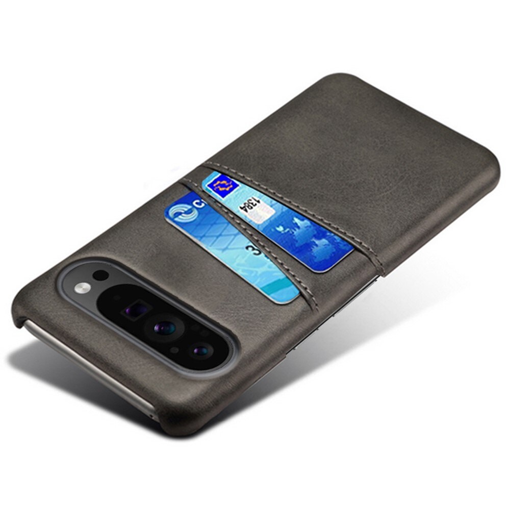 Google Pixel 9 Pro XL Smart cover med 2 kortholdere, Sort