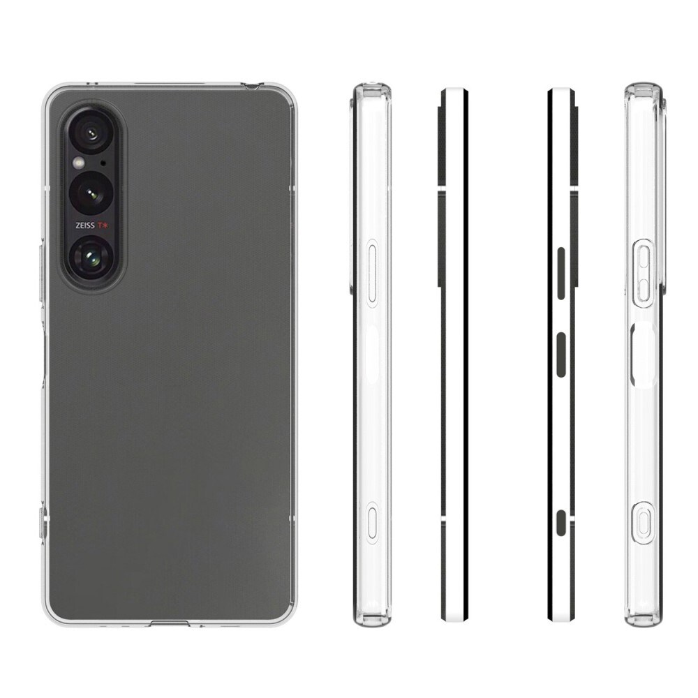 Sony Xperia 1 VI Tyndt TPU-cover, Gennemsigtig