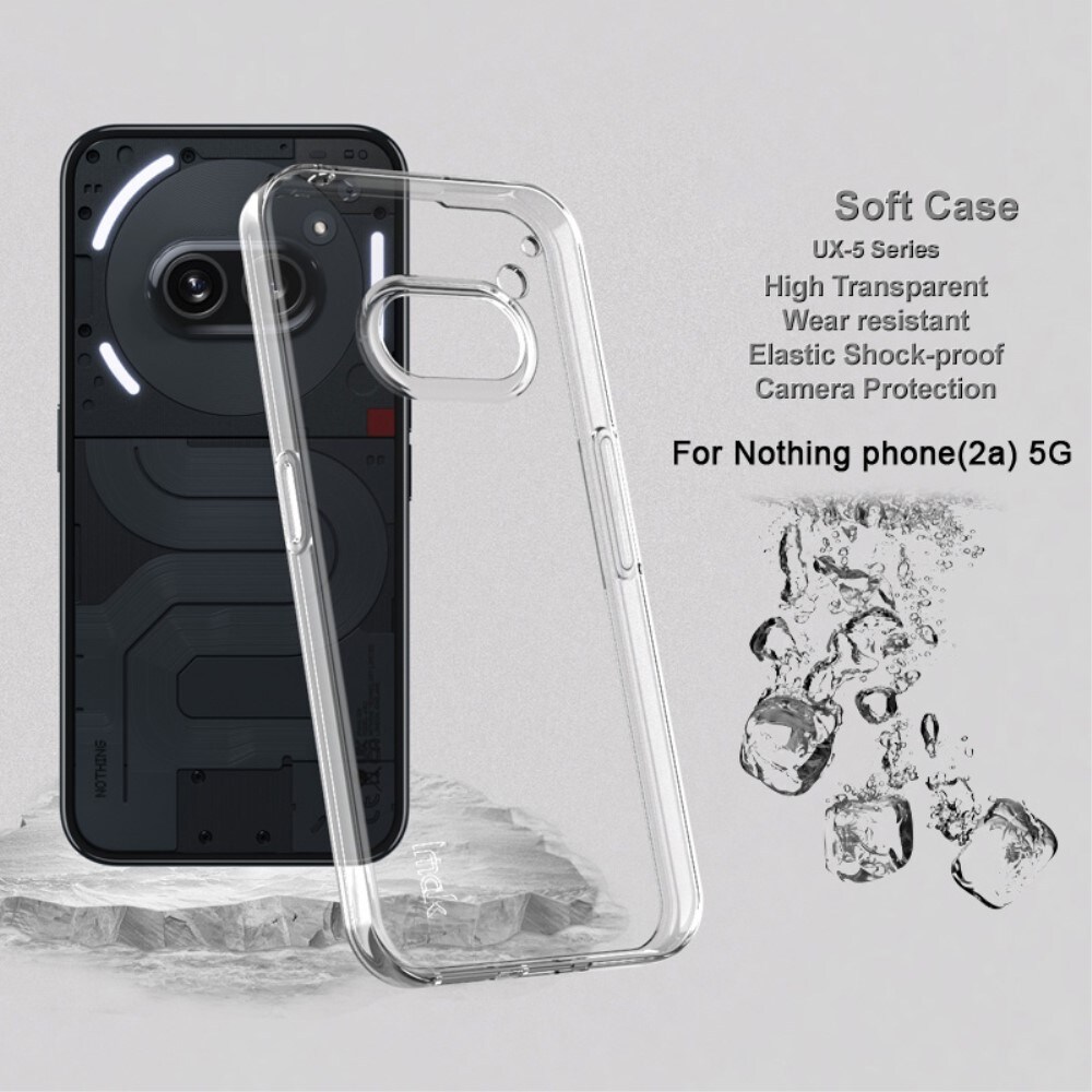 Nothing Phone 2a Cover i TPU, Gennemsigtig