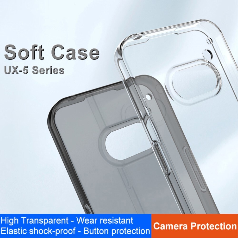Nothing Phone 2a Cover i TPU, Gennemsigtig