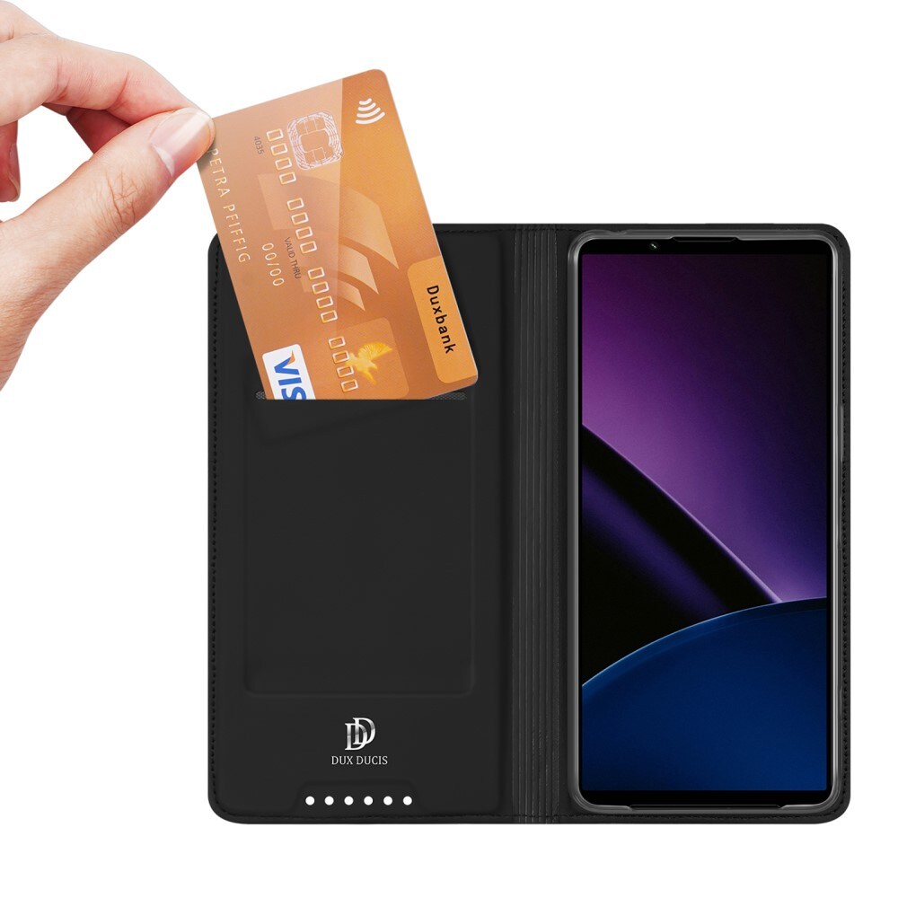 Sony Xperia 1 VII Slankt mobiletui, Sort