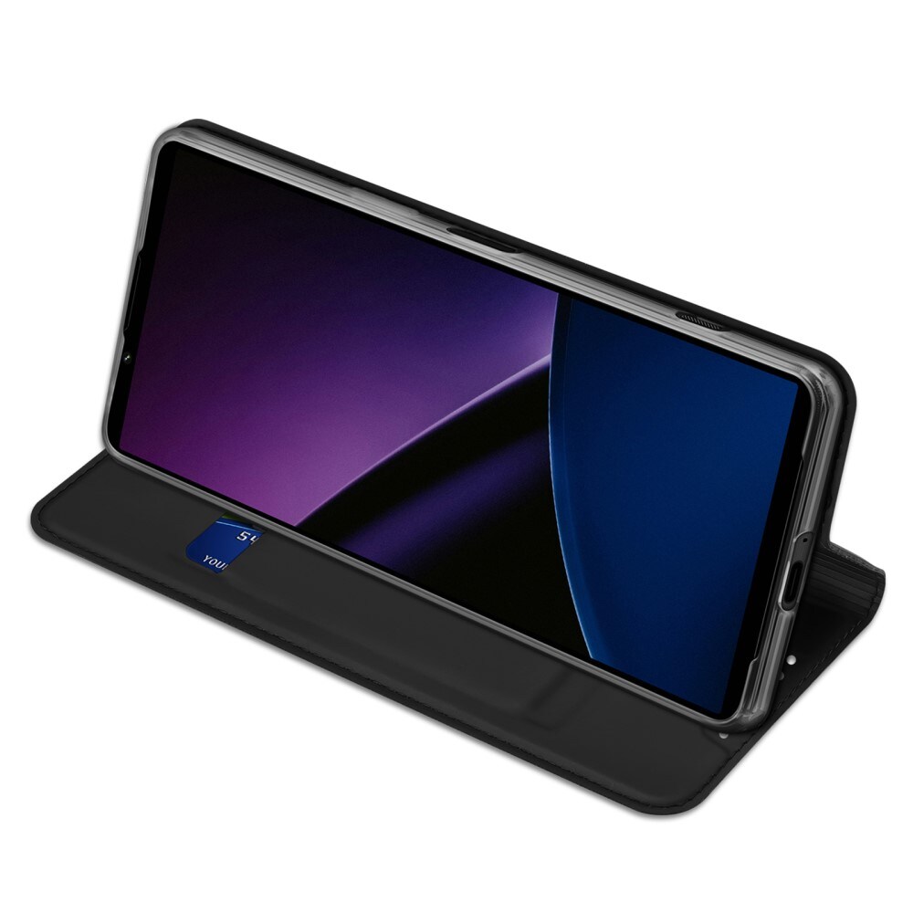 Sony Xperia 1 VII Slankt mobiletui, Sort