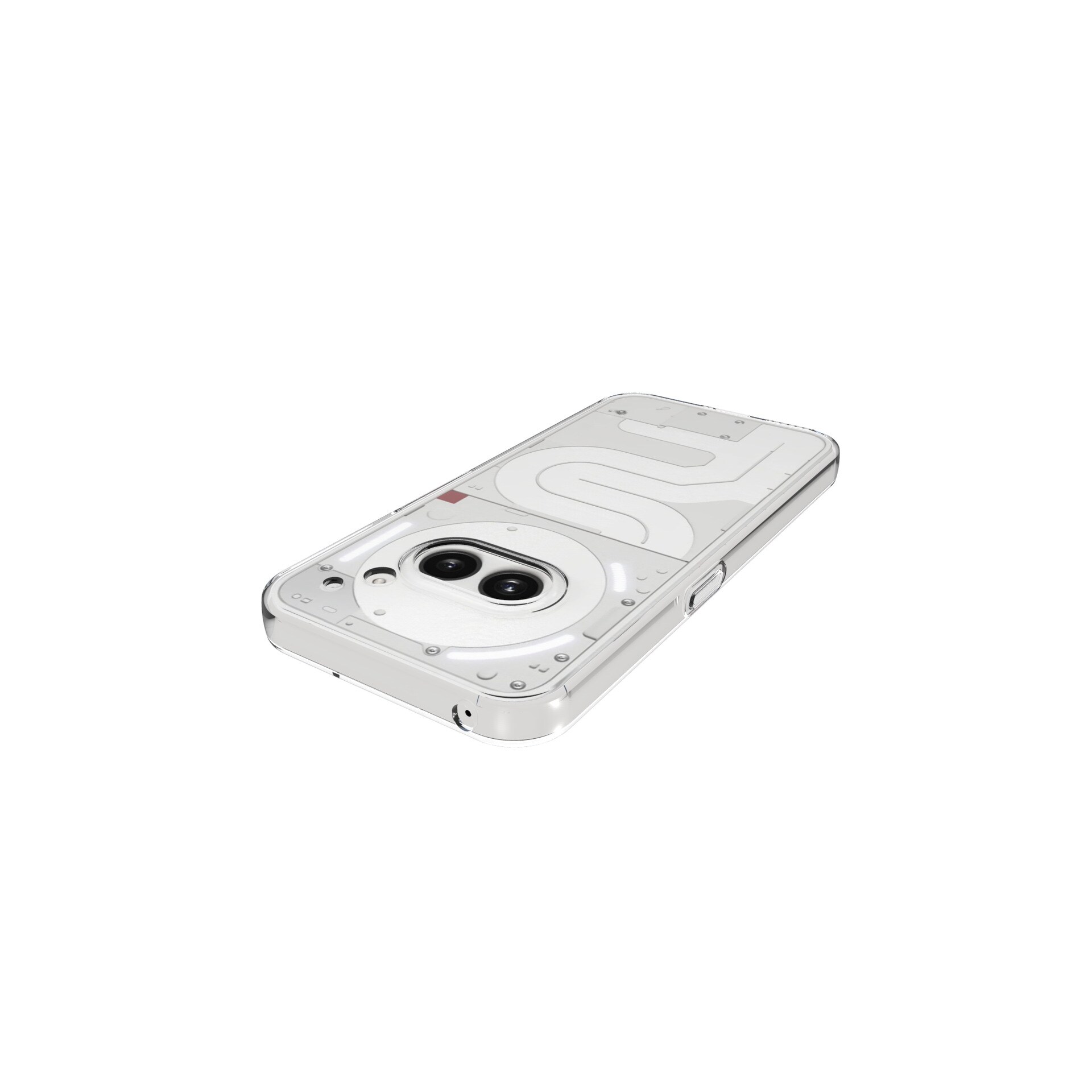 Nothing Phone 2a Tyndt TPU-cover, Gennemsigtig
