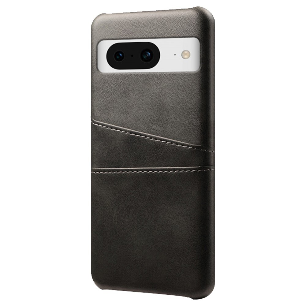 Google Pixel 8a Smart cover med 2 kortholdere, Sort