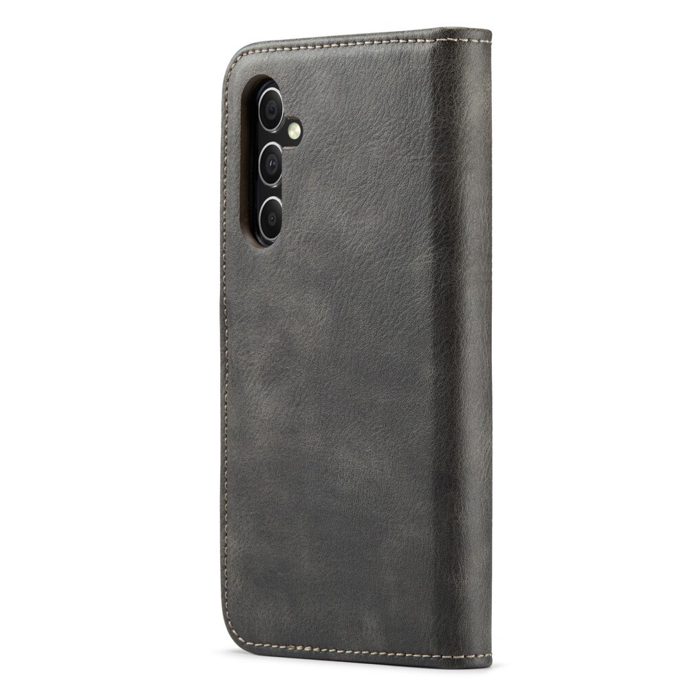 Samsung Galaxy A55 Pungetui med aftageligt cover, Brown