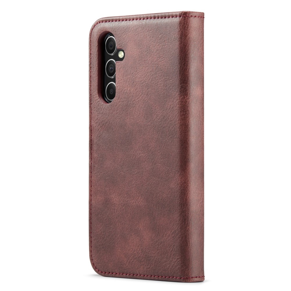 Samsung Galaxy A55 Pungetui med aftageligt cover, Red