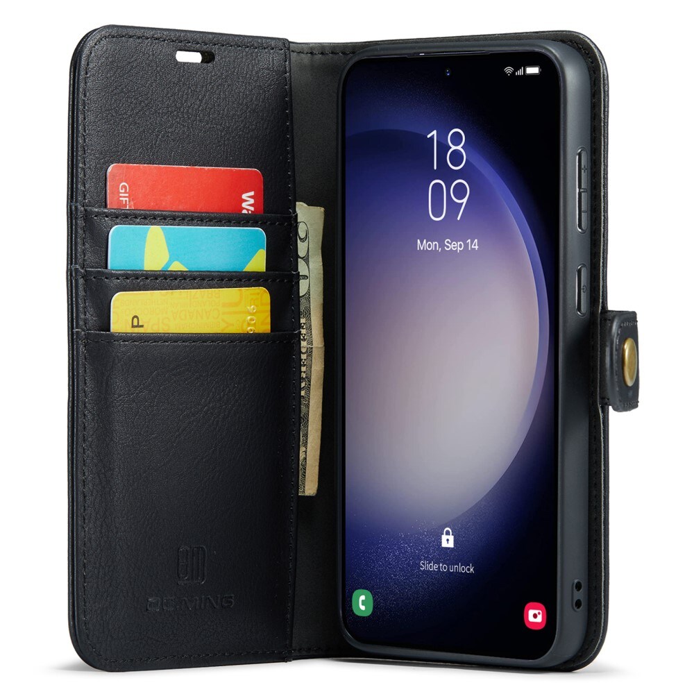 Samsung Galaxy A35 Pungetui med aftageligt cover, Black