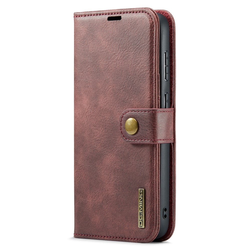 Samsung Galaxy A35 Pungetui med aftageligt cover, Red