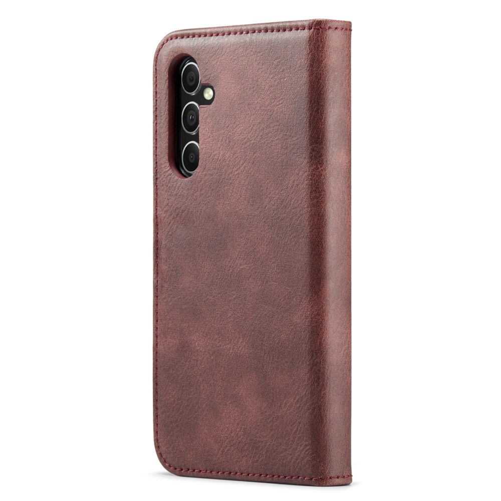 Samsung Galaxy A35 Pungetui med aftageligt cover, Red