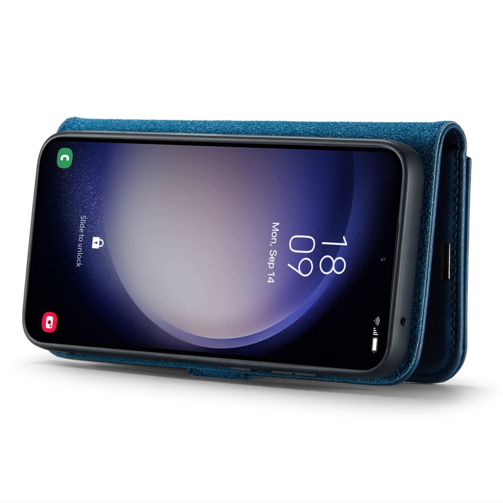 Samsung Galaxy A35 Pungetui med aftageligt cover, Blue
