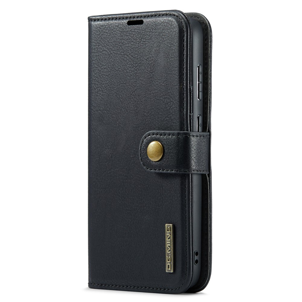 Samsung Galaxy A15 Pungetui med aftageligt cover, Black