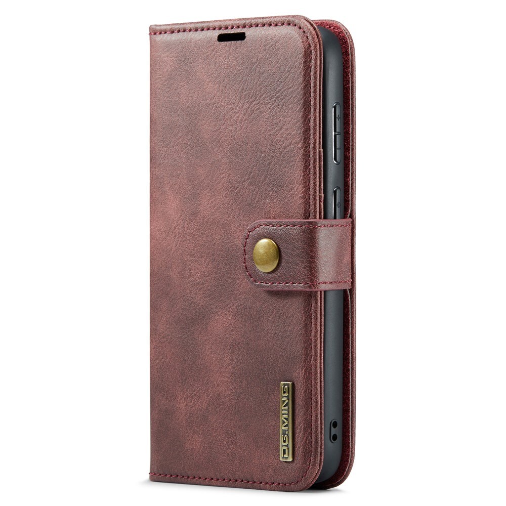 Samsung Galaxy A15 Pungetui med aftageligt cover, Red