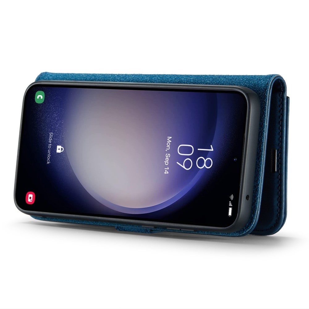 Samsung Galaxy A15 Pungetui med aftageligt cover, Blue