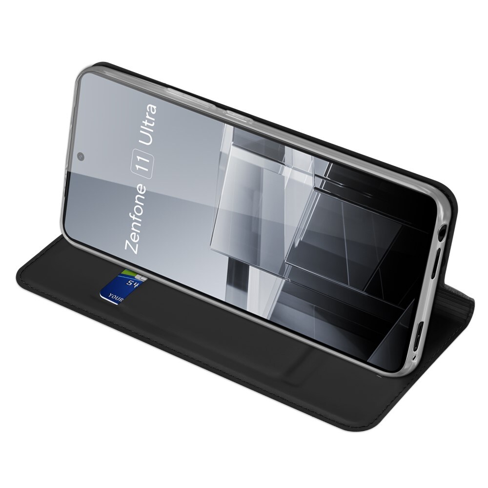 Asus Zenfone 11 Ultra Slankt mobiletui, Sort