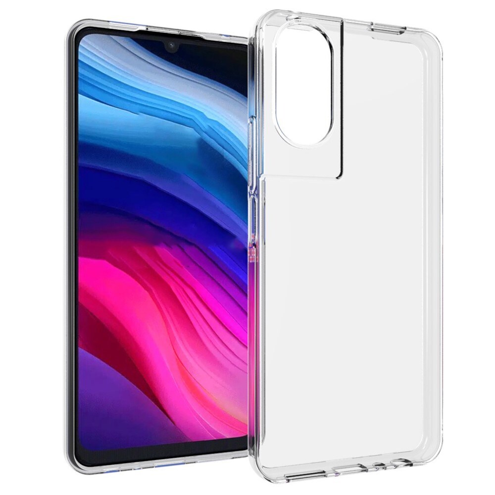  TCL 505 Tyndt TPU-cover, Gennemsigtig