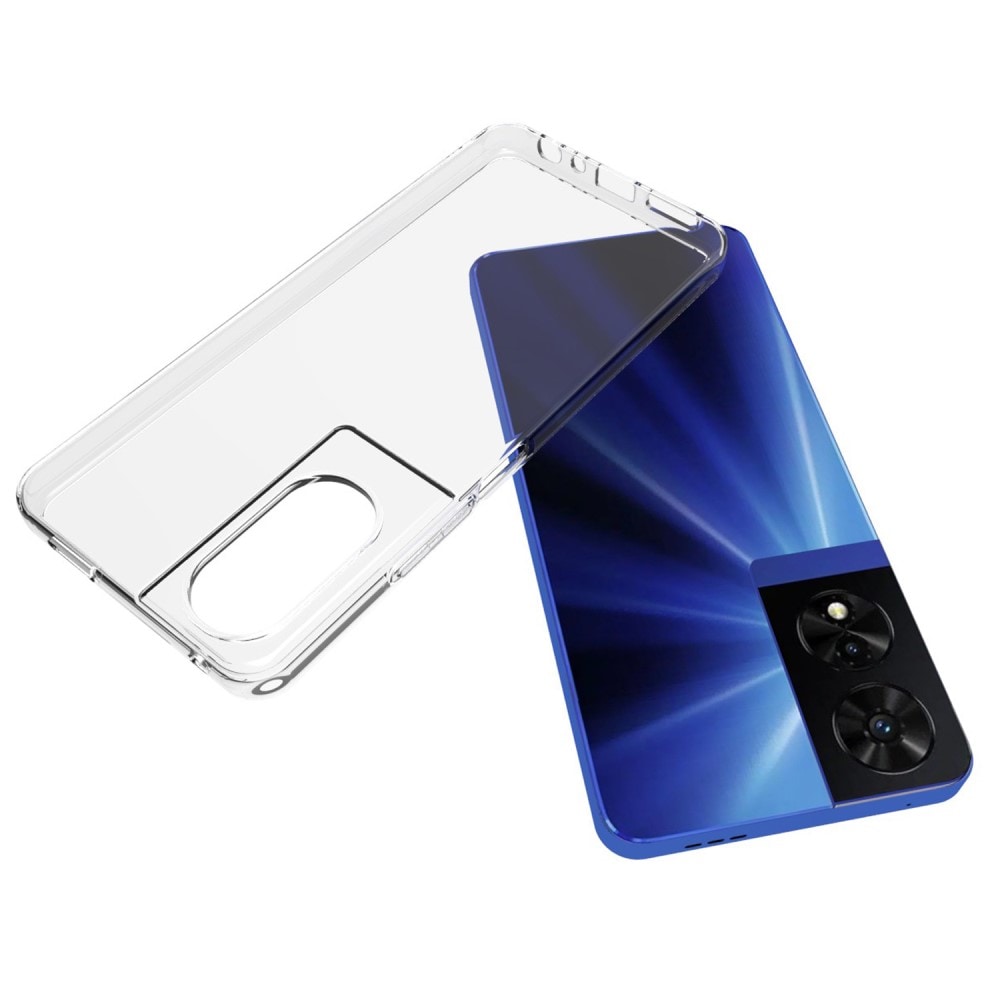  TCL 505 Tyndt TPU-cover, Gennemsigtig