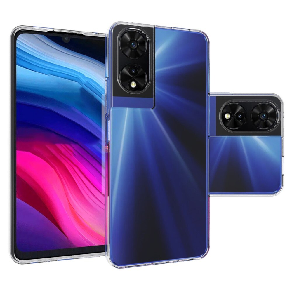  TCL 505 Tyndt TPU-cover, Gennemsigtig