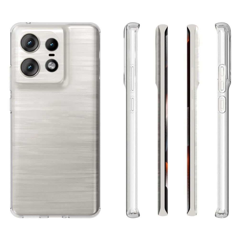 Motorola Edge 50 Tyndt TPU-cover, Gennemsigtig