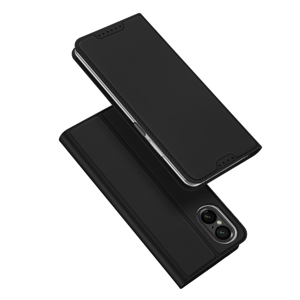 Sony Xperia 10 VI Slankt mobiletui, Sort
