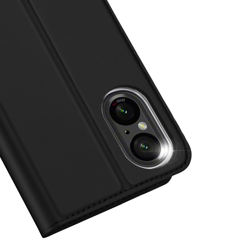 Sony Xperia 10 VI Slankt mobiletui, Sort