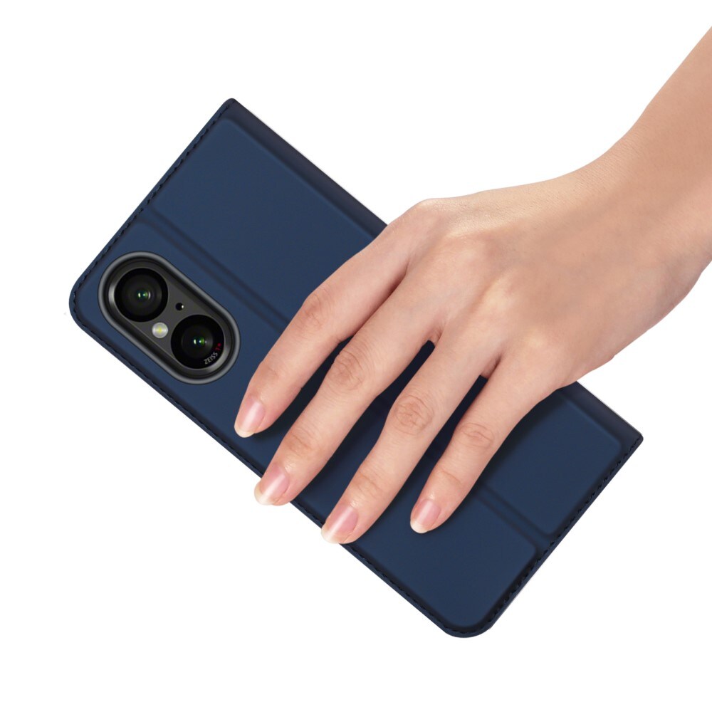 Sony Xperia 10 VI Slankt mobiletui, Navy