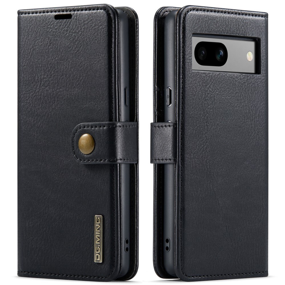 Google Pixel 8a Pungetui med aftageligt cover, Black