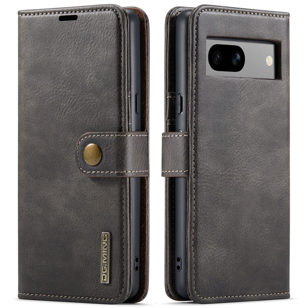 Google Pixel 8a Pungetui med aftageligt cover, Brown