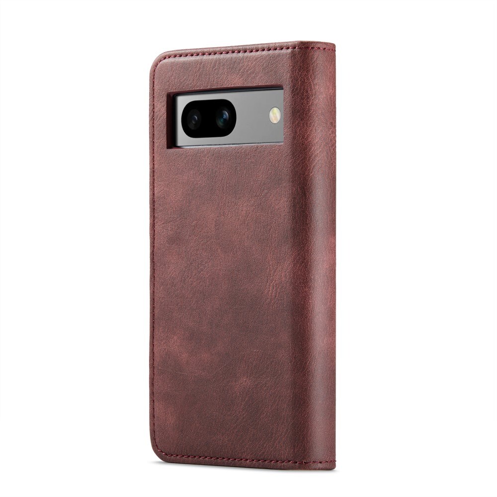 Google Pixel 8a Pungetui med aftageligt cover, Red