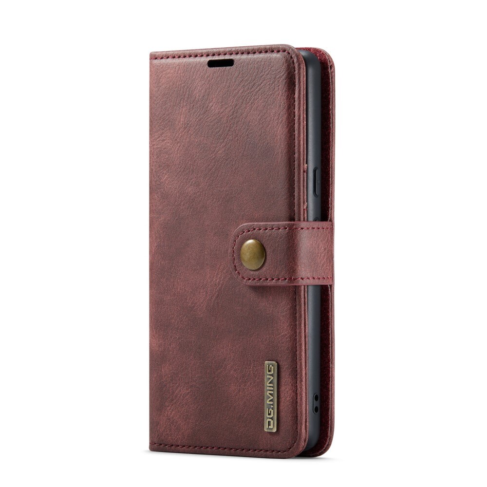 Google Pixel 8a Pungetui med aftageligt cover, Red