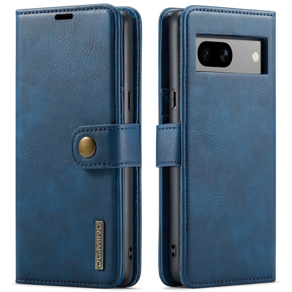 Google Pixel 8a Pungetui med aftageligt cover, Blue