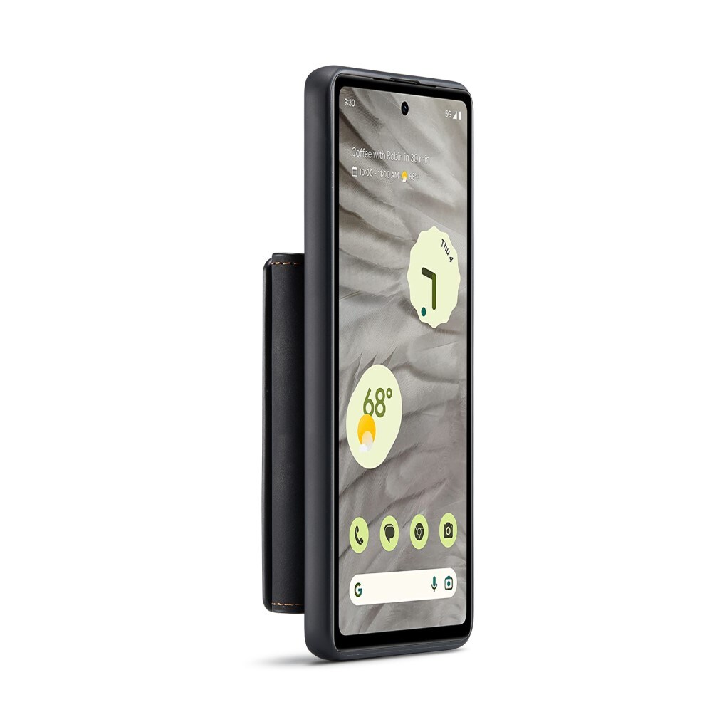 Google Pixel 8a Cover med aftagelig pung, Sort