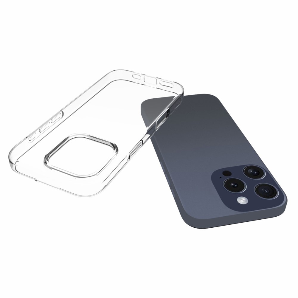 iPhone 16 Pro Tyndt TPU-cover, Gennemsigtig
