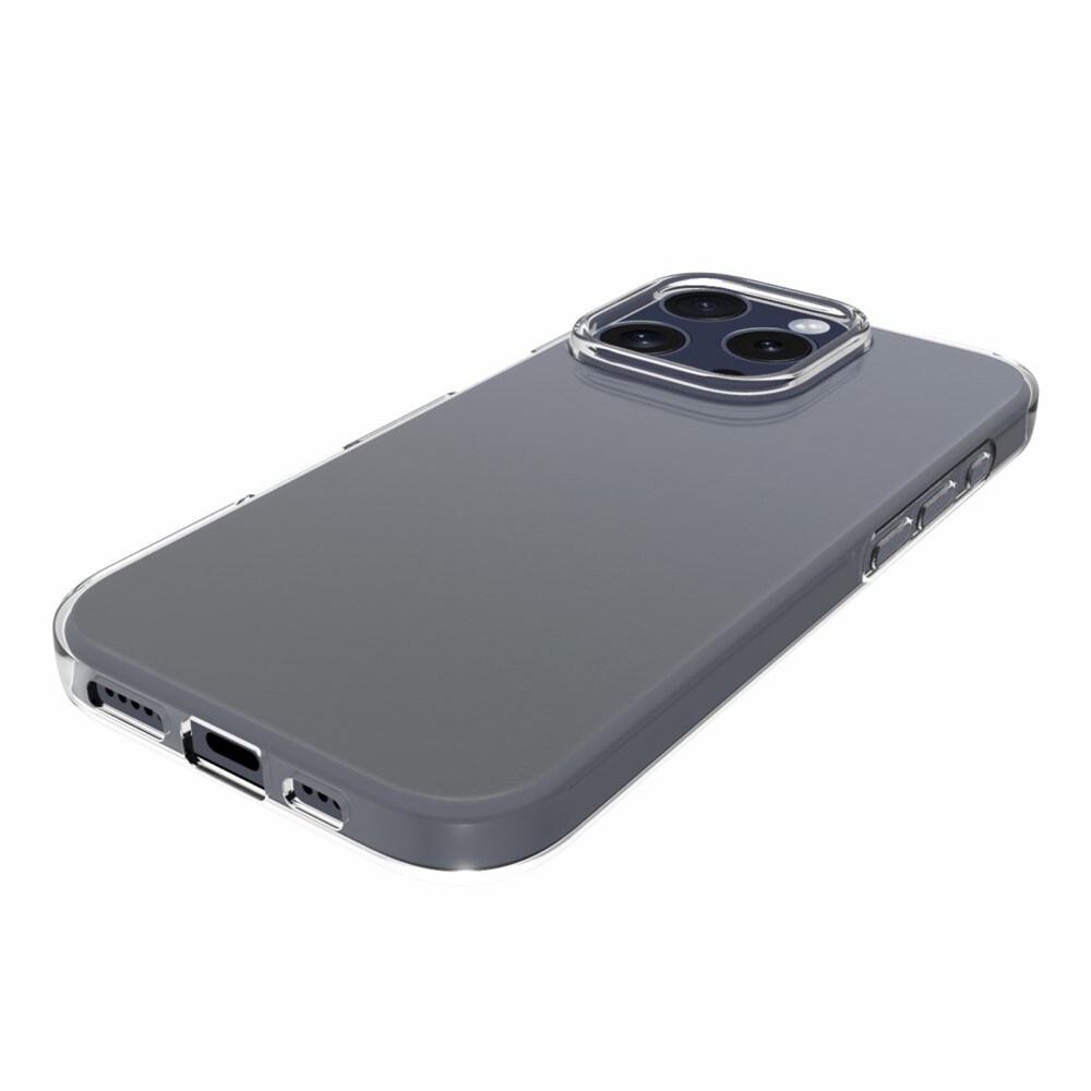 iPhone 16 Pro Tyndt TPU-cover, Gennemsigtig