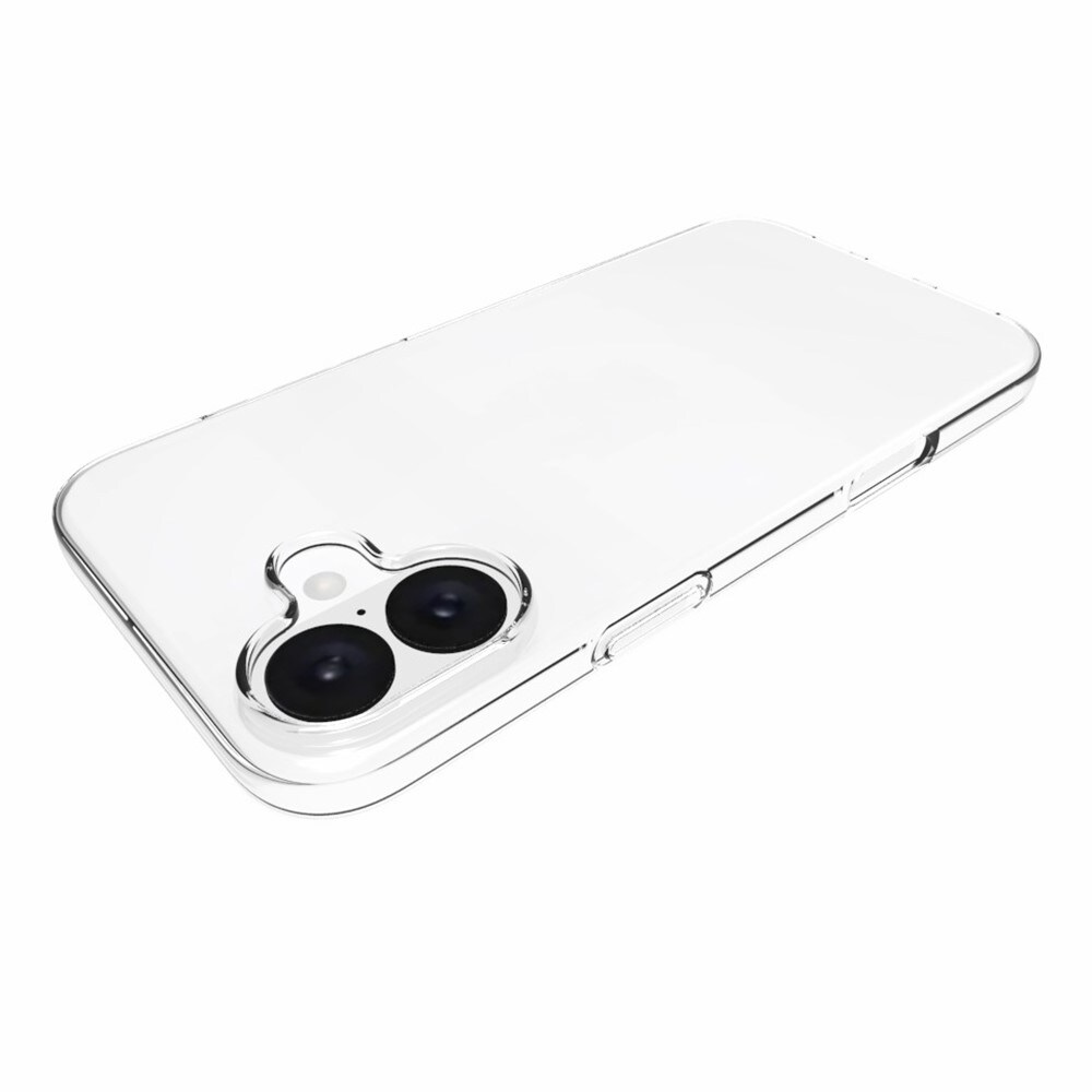 iPhone 16 Plus Tyndt TPU-cover, Gennemsigtig