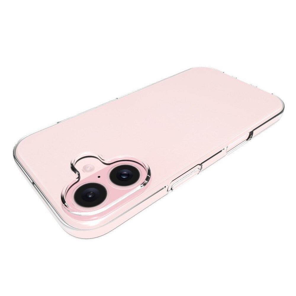 iPhone 16 Tyndt TPU-cover, Gennemsigtig