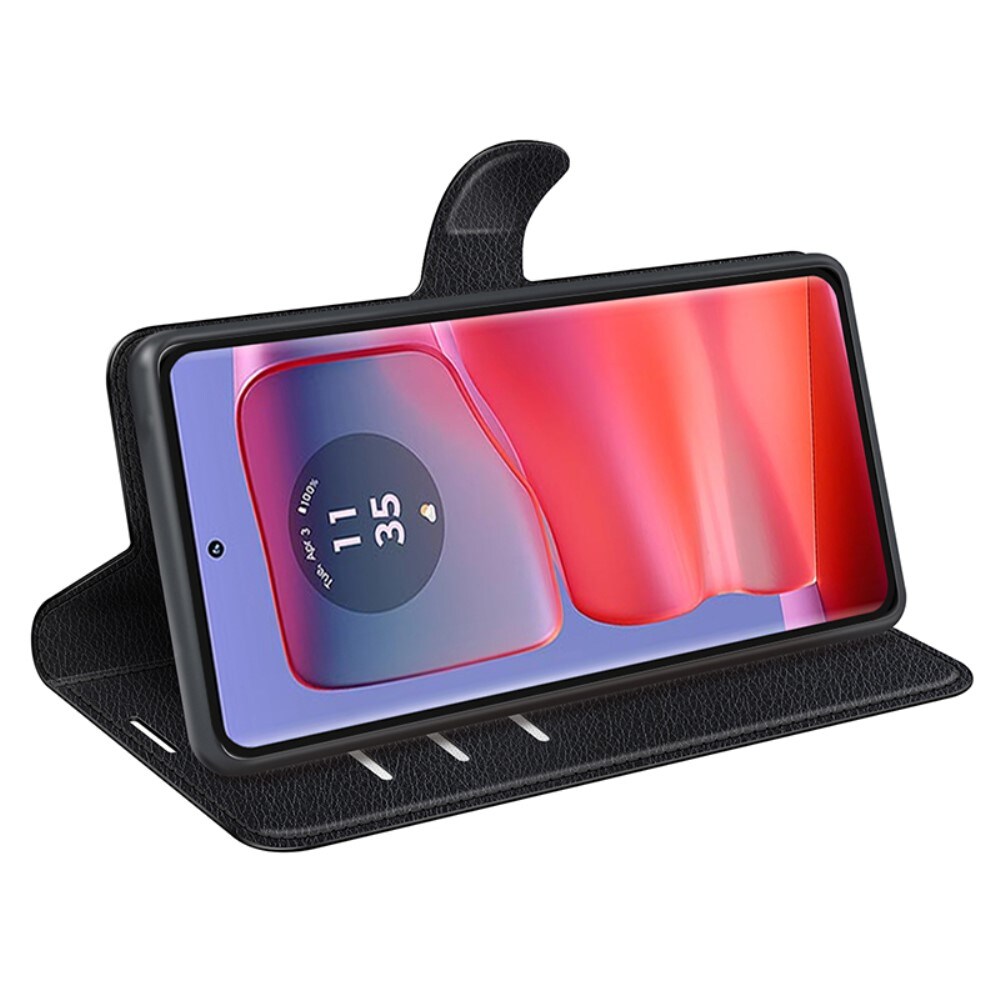 Motorola Edge 50 Pro Enkelt mobiletui, Sort