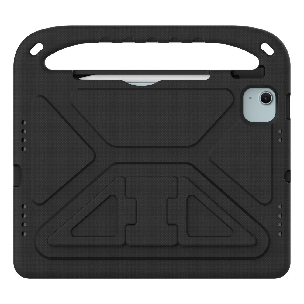 Apple iPad Air 11 7th Gen (2025) Stødsikkert cover/etui med håndtag - Perfekt til børn, Sort