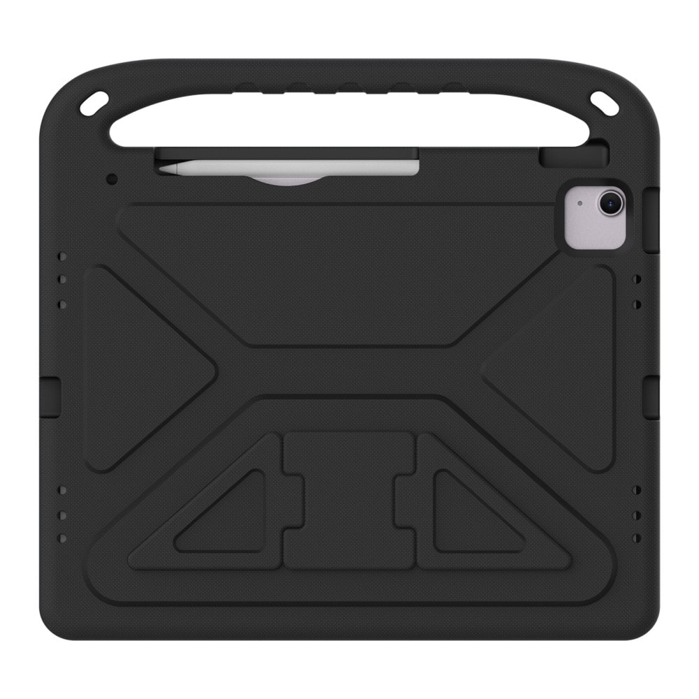 Apple iPad Air 13 (2024) Stødsikkert cover/etui med håndtag - Perfekt til børn, Sort
