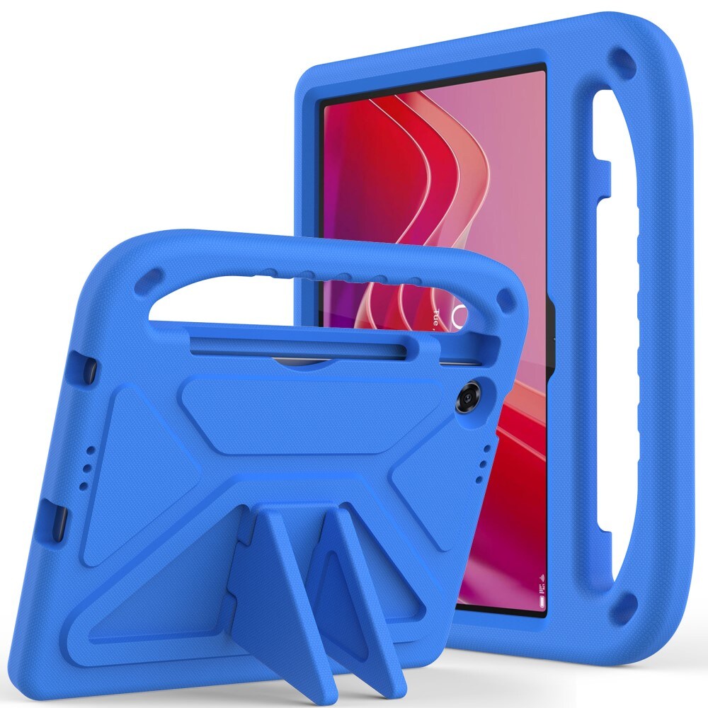  Lenovo Tab Stødsikkert cover/etui med håndtag - Perfekt til børn, Blå