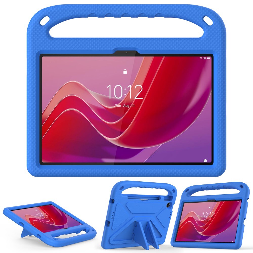  Lenovo Tab Stødsikkert cover/etui med håndtag - Perfekt til børn, Blå