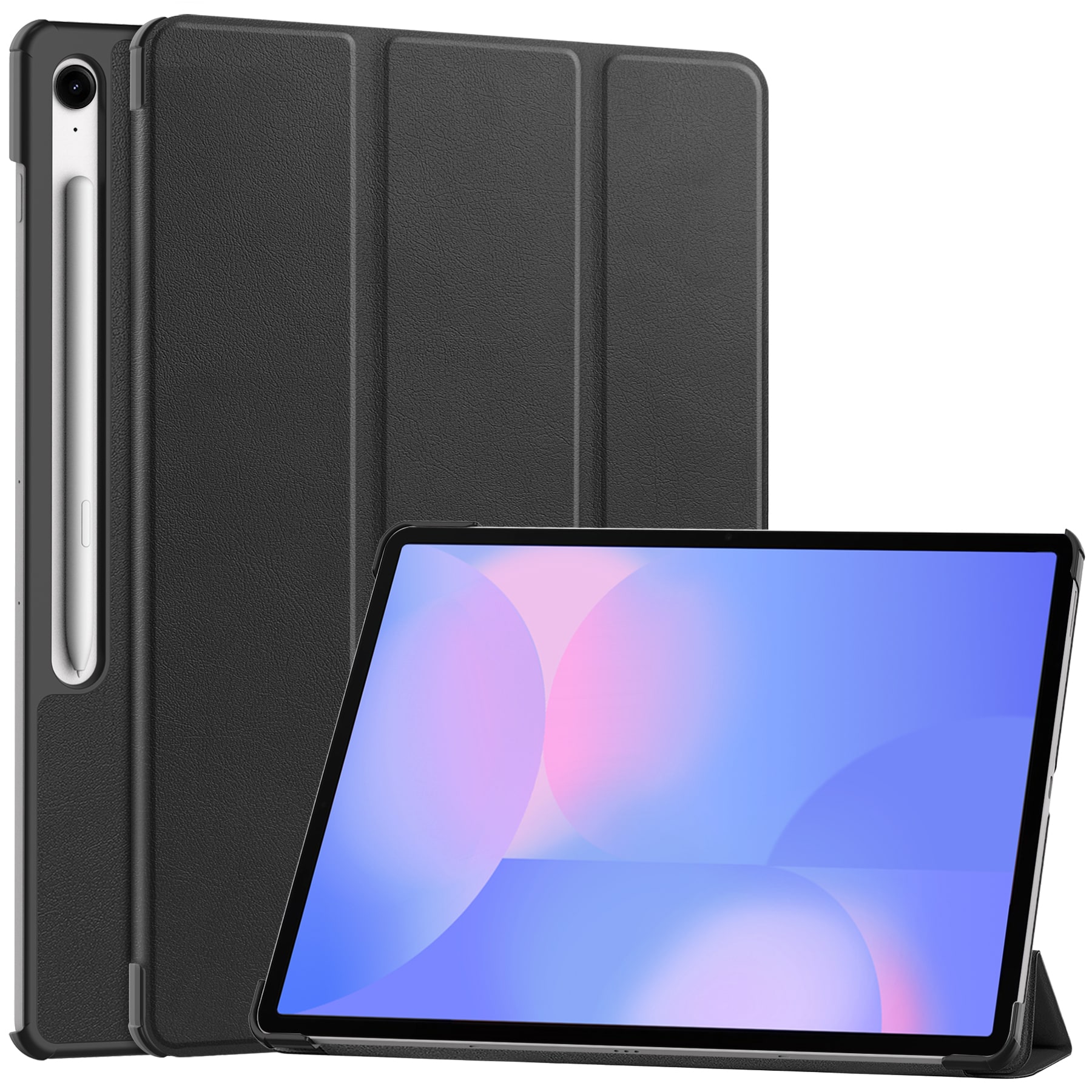 Samsung Galaxy Tab S10 FE Plus Tri-Fold etui, Sort