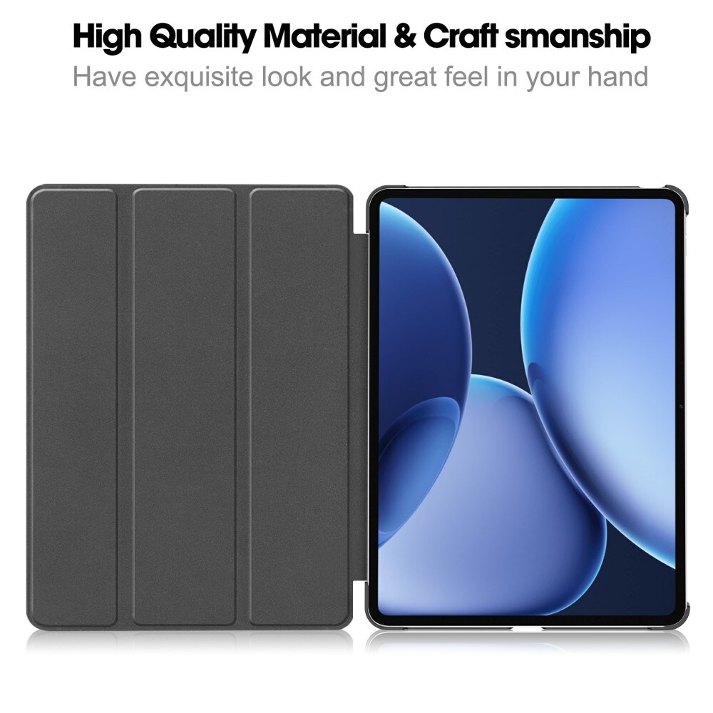  OnePlus Pad 3 Tri-Fold etui, Sort