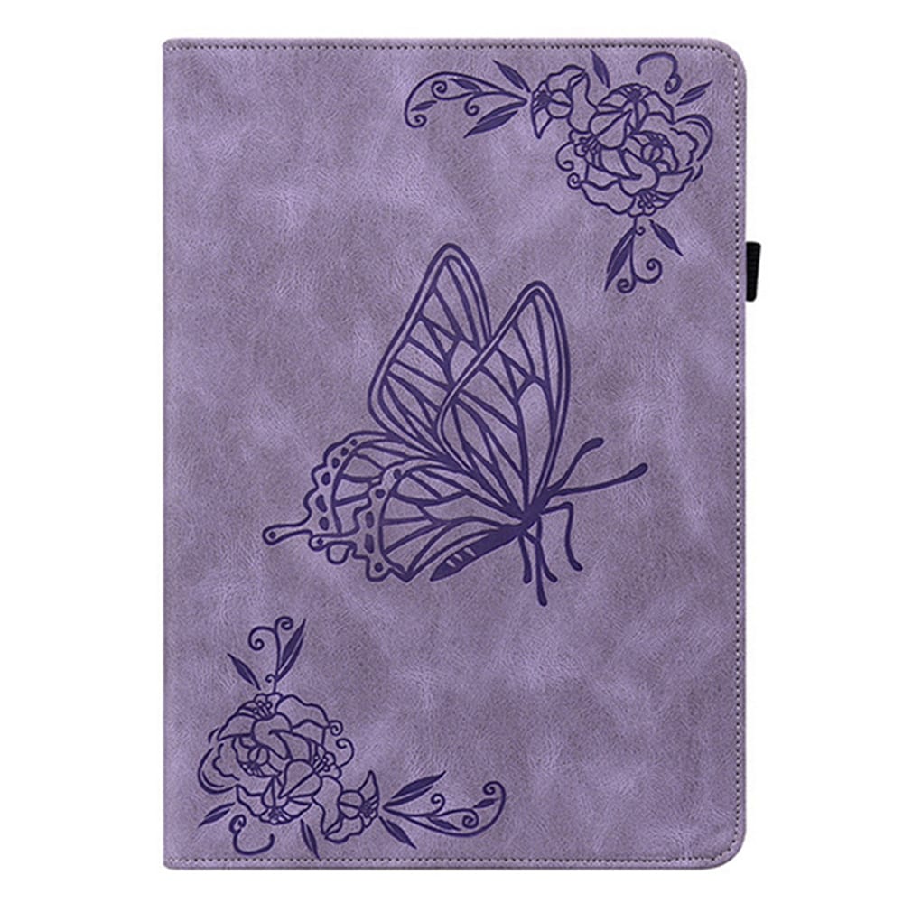 Xiaomi Redmi Pad 2 Etui med sommerfugle, Lilla