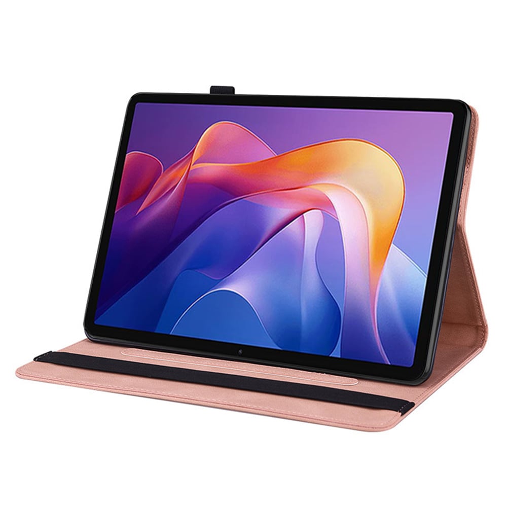 Xiaomi Redmi Pad 2 Etui med sommerfugle, Lyserød