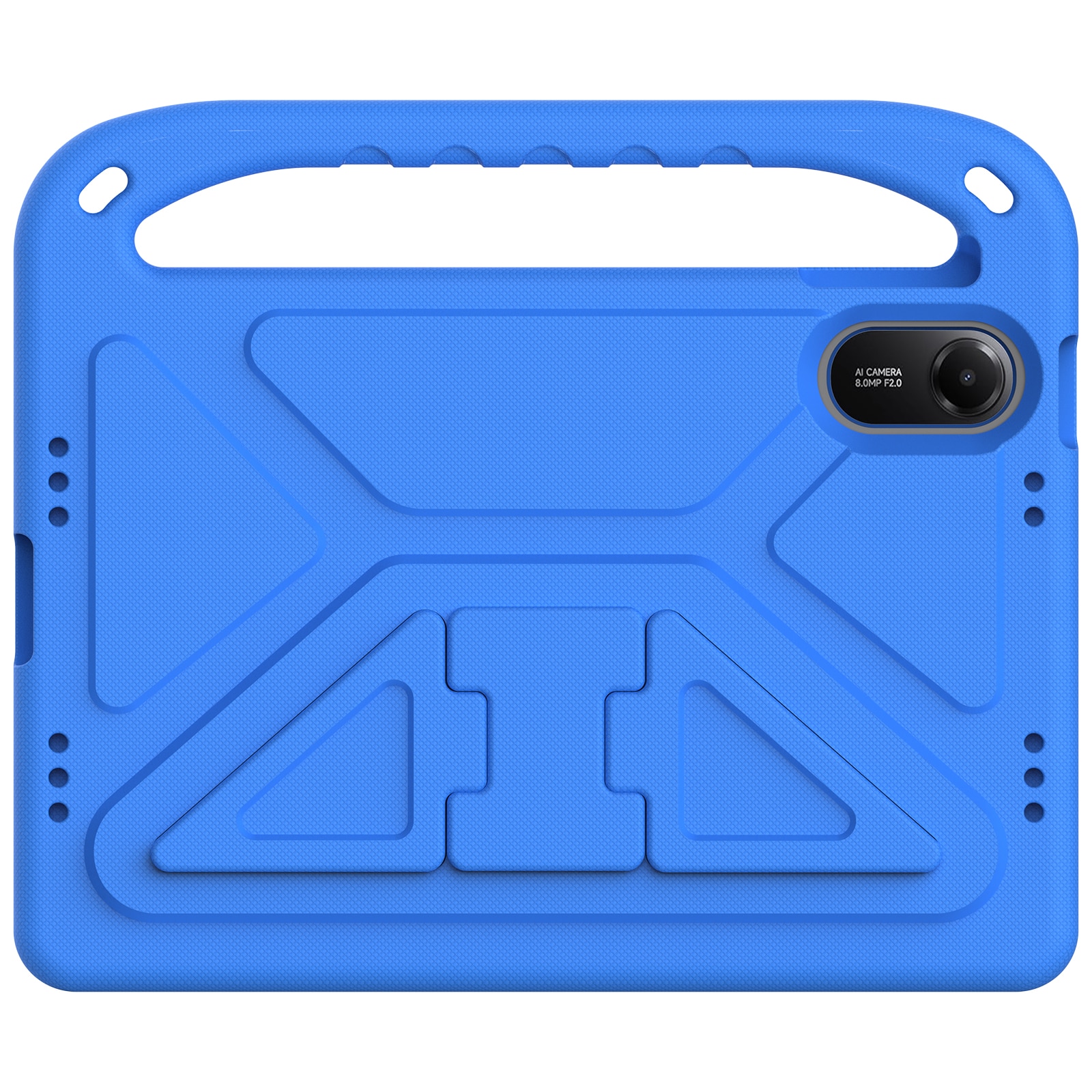 Xiaomi Redmi Pad 2 Stødsikkert cover/etui med håndtag - Perfekt til børn, Blå