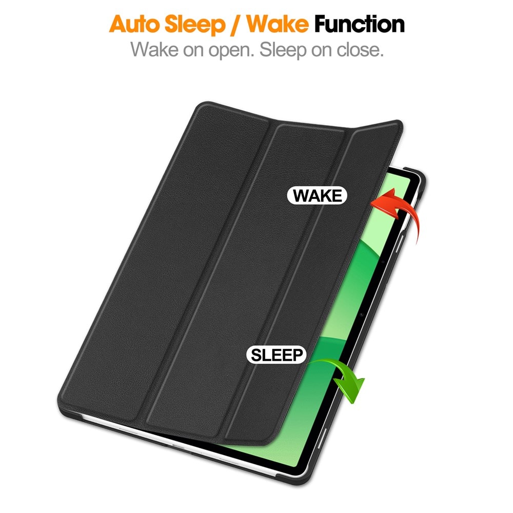  OnePlus Pad Lite Tri-Fold etui, Sort