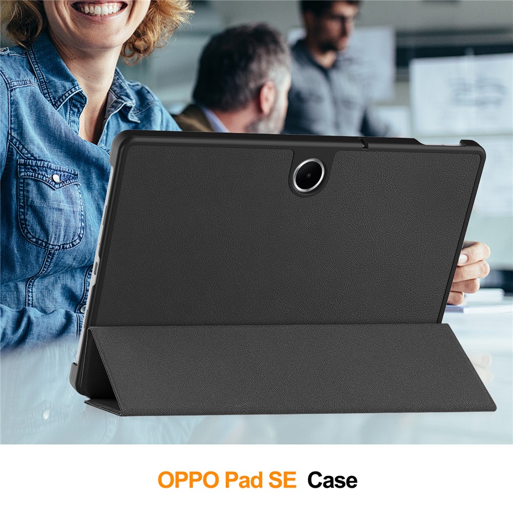  OnePlus Pad Lite Tri-Fold etui, Sort