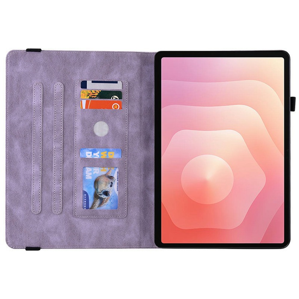 Samsung Galaxy Tab S11 Etui med sommerfugle, Lilla