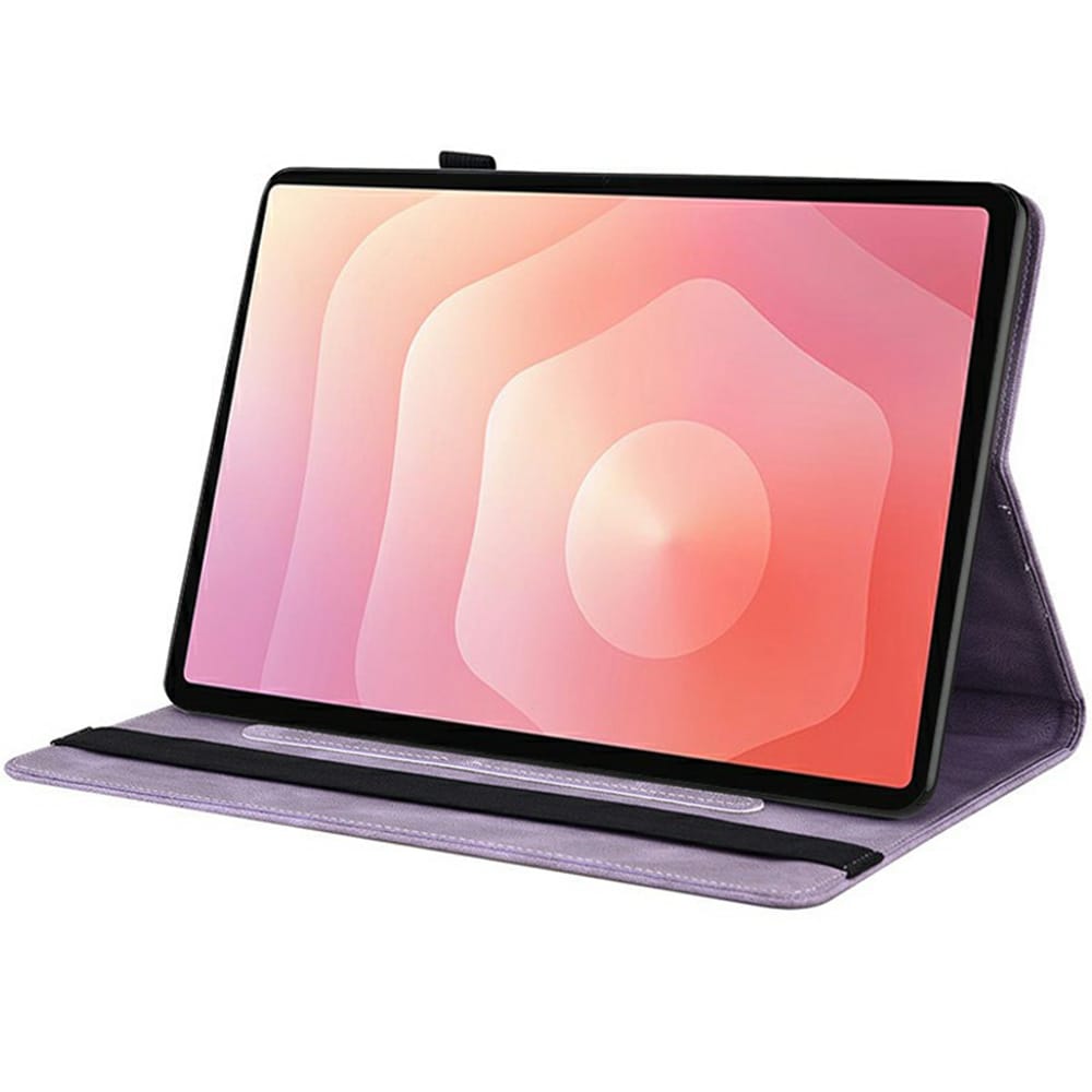 Samsung Galaxy Tab S11 Etui med sommerfugle, Lilla