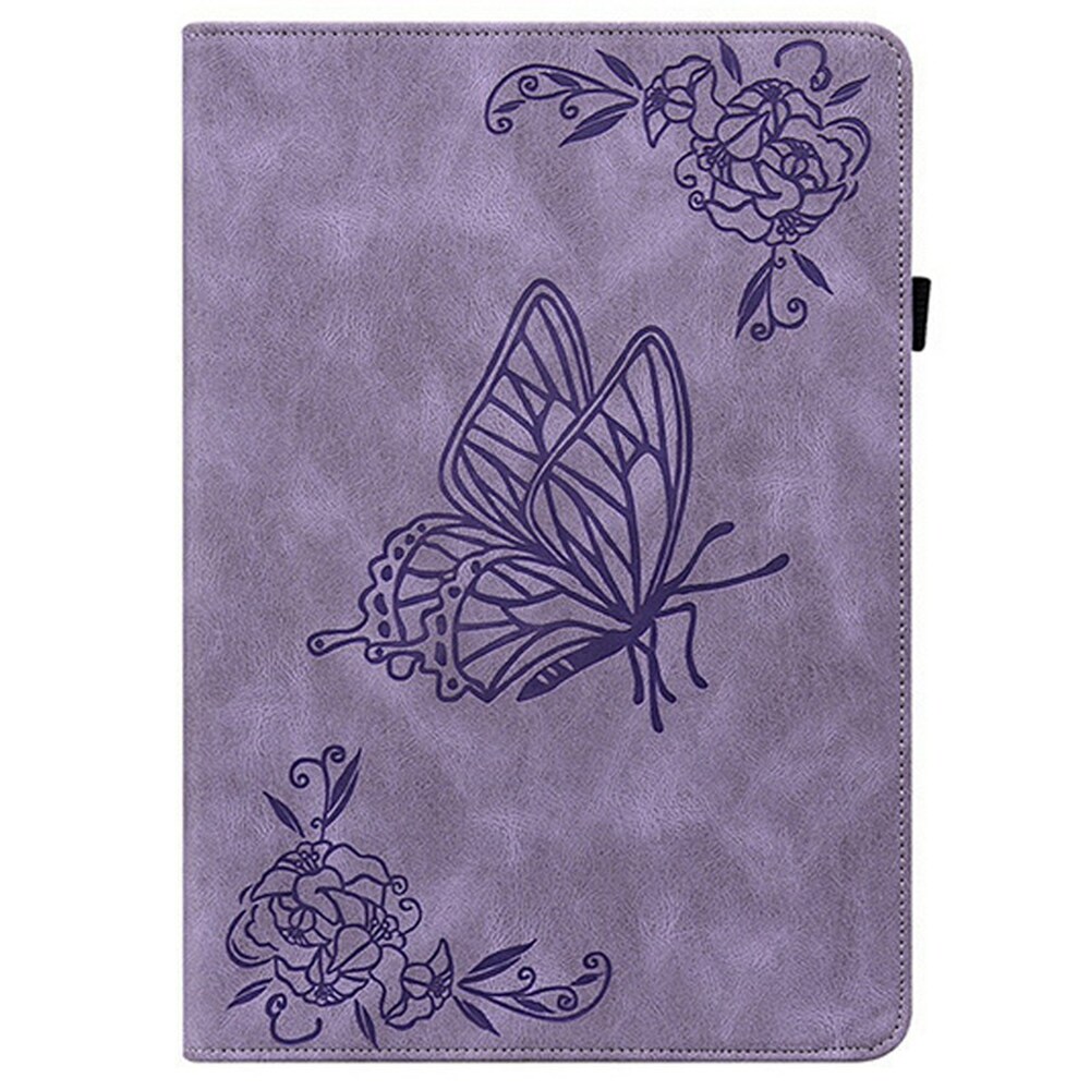 Samsung Galaxy Tab S11 Etui med sommerfugle, Lilla